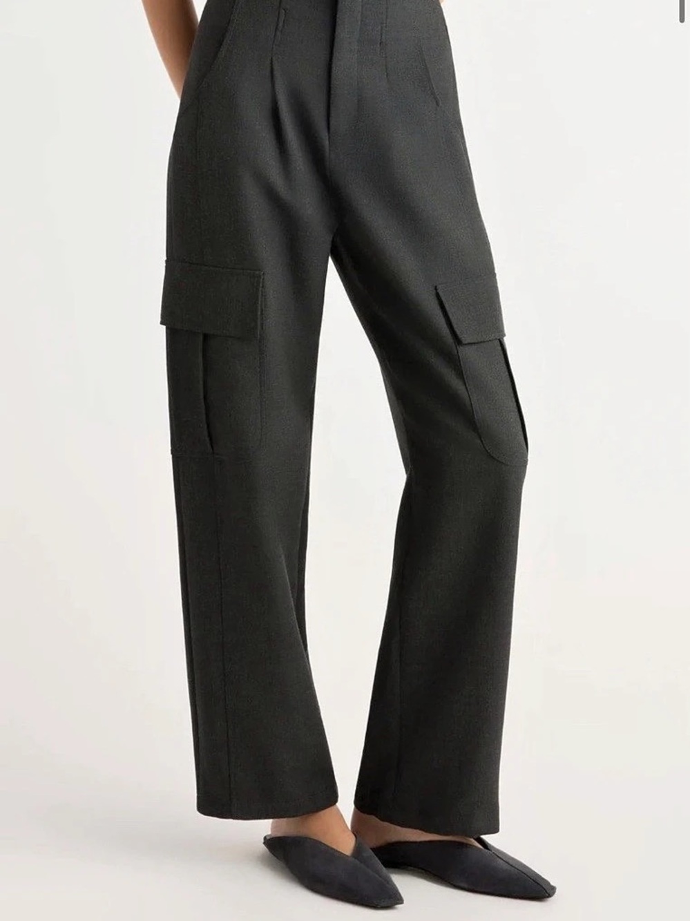 Modern Citizen Lynda Tailored Utility Pant in Black